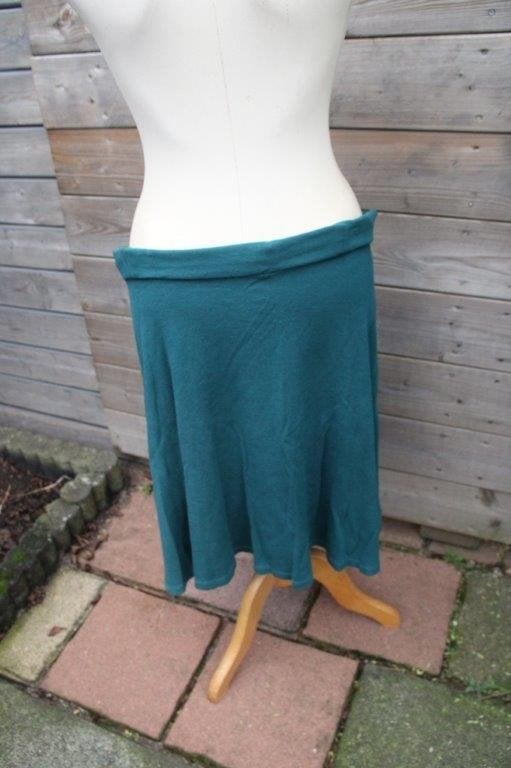 Rok groen King Louie mt L Vaste prijs, Kleding | Dames, Rokken, Maat 42/44 (L), Ophalen of Verzenden, Zo goed als nieuw, Knielengte