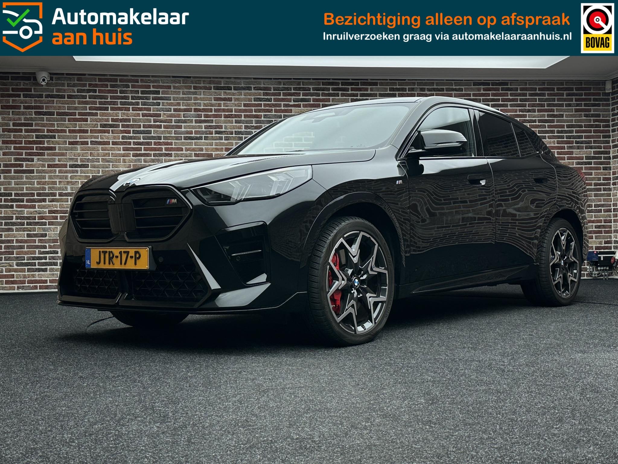 BMW X2 M35i xDrive Pano| Harman Kardon| 360 camera, Auto's, X2, Gebruikt, Zwart, 300 pk