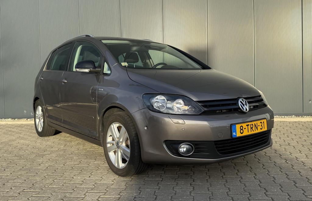 Volkswagen Golf Plus 1.4 TSI Highline Airco Cruise Navi PDC, Euro 5, Zwart, Bruin, Leder en Stof
