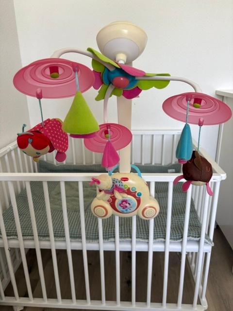tiny love muziektiny love muziek mobiel fisher price, Ophalen of Verzenden, Zo goed als nieuw, Overige typen