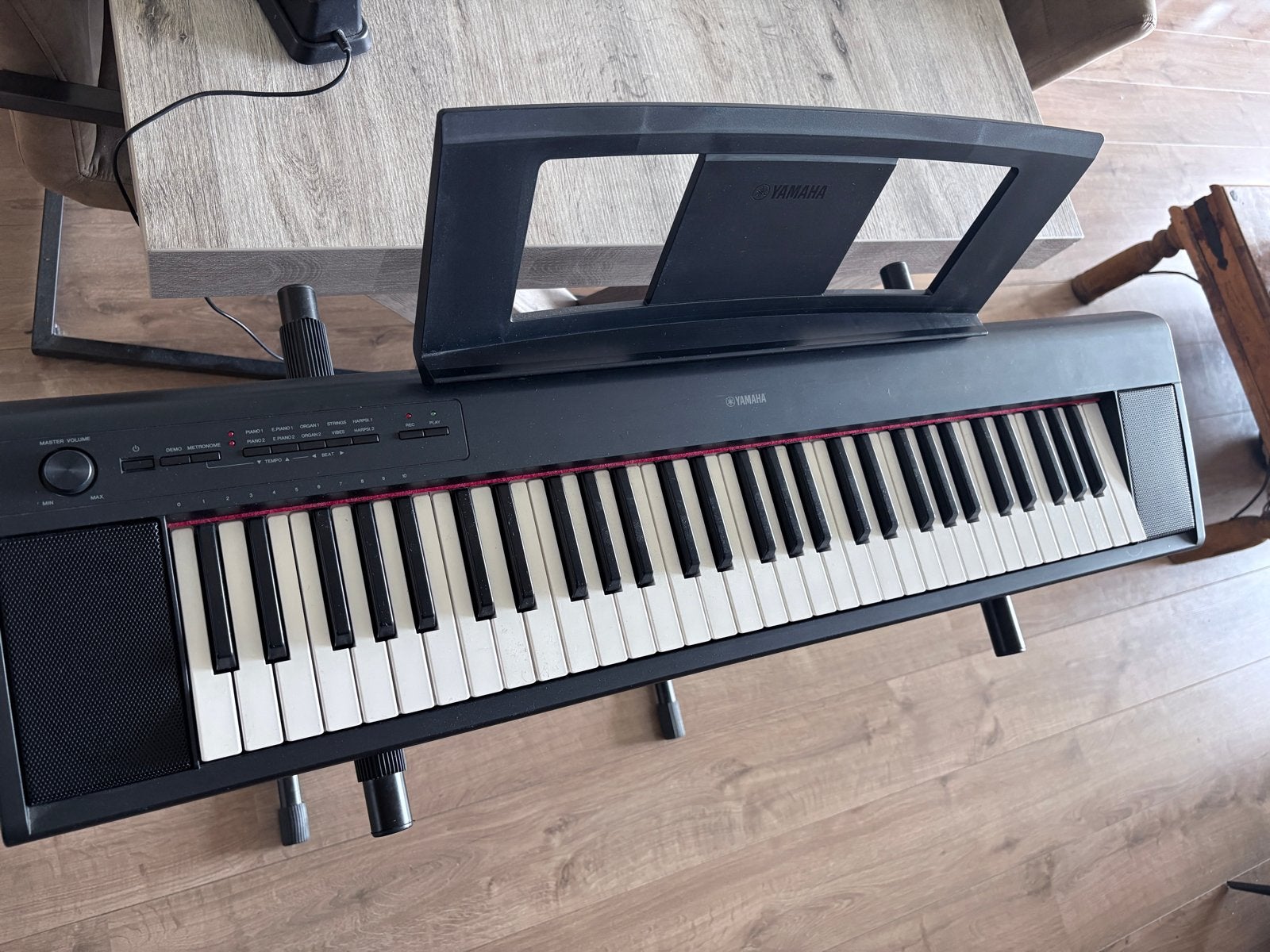 Yamaha Piaggero NP-12 Digitaal Piano - Zo goed als nieuw, Muziek en Instrumenten, Ophalen, Zwart, Digitaal, Zo goed als nieuw
