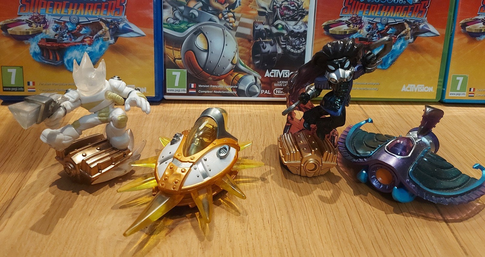 SKYLANDERS SuperChargers Astroblast (light) Nightfall (Night, Avontuur en Actie, 1 speler, Ophalen of Verzenden, Zo goed als nieuw