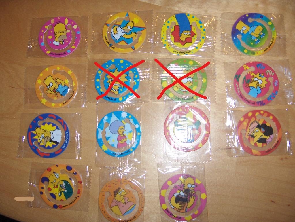 CLIPPO'S: THE SIMPSONS (grote paperclips), DORITOS, Lay`s, Ophalen of Verzenden, Spiek, Overige typen