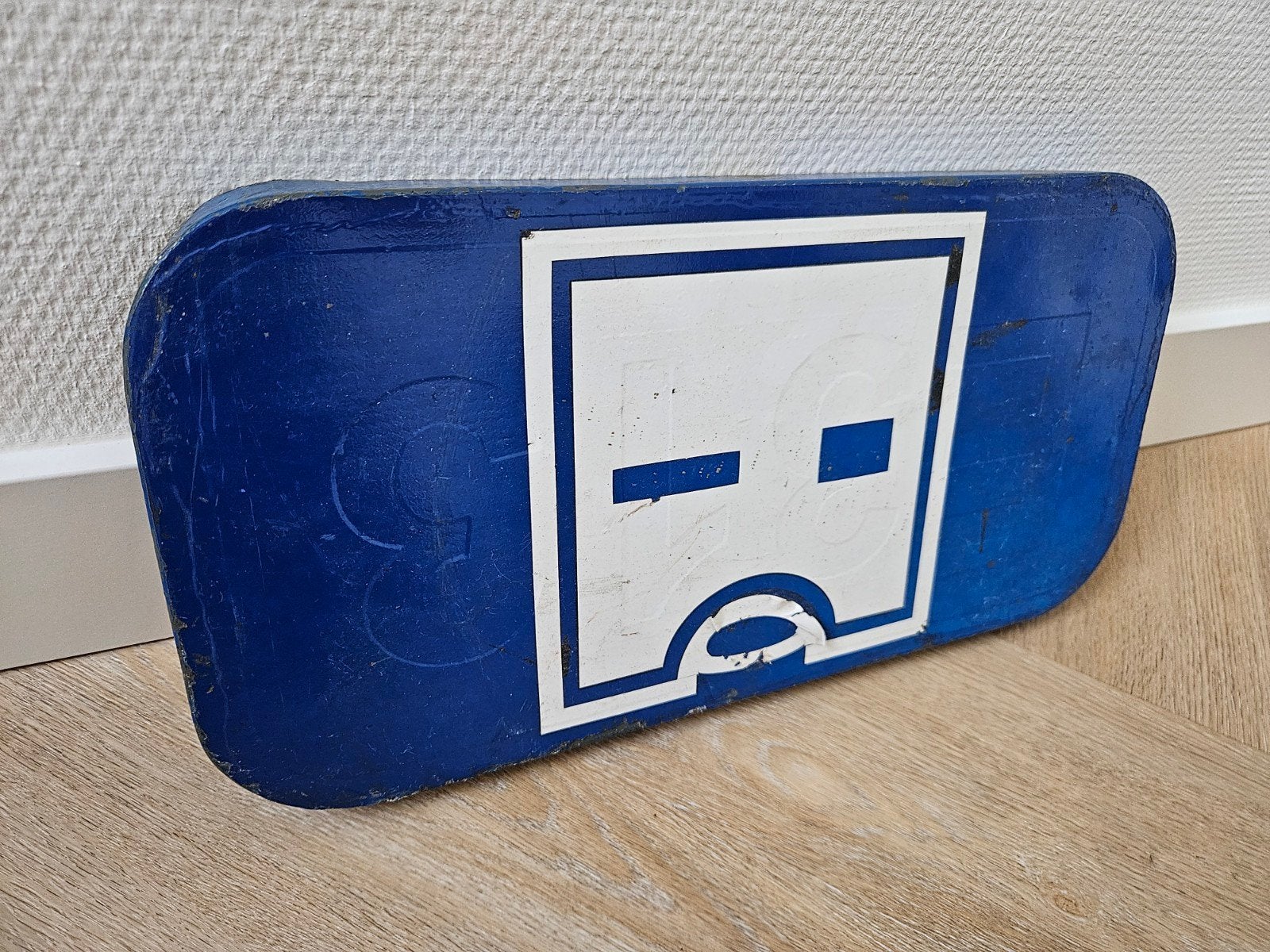 vintage verkeersbord "parkeerschijf", Ophalen of Verzenden, Minder dan 60 watt, Overige merken