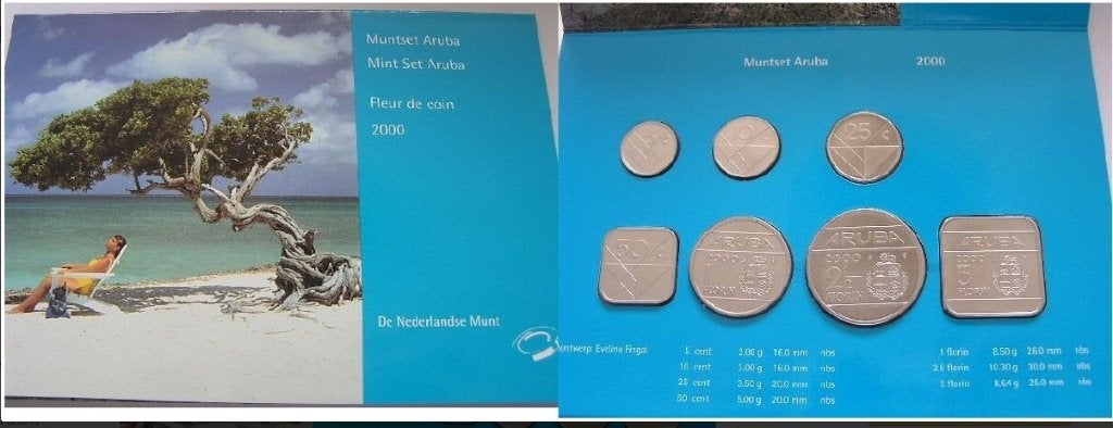 Aruba FDC set 2000, Ophalen of Verzenden, Midden-Amerika