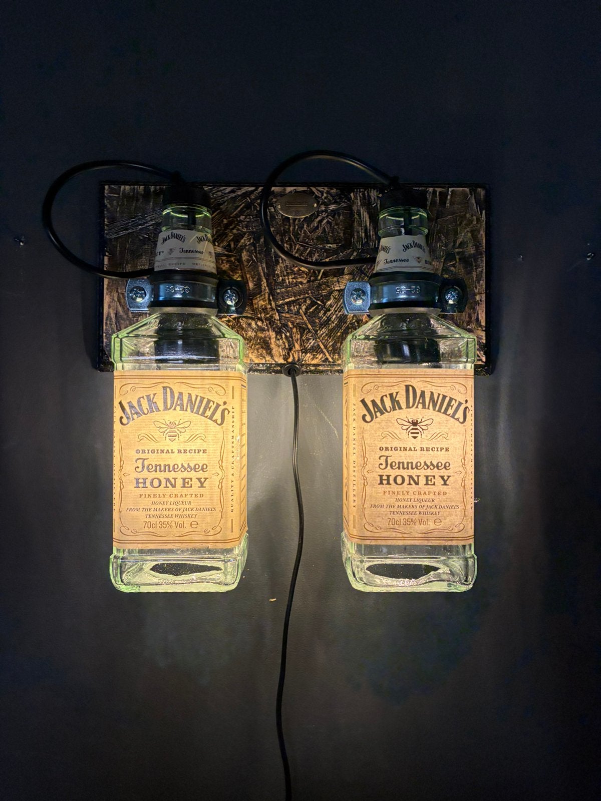 Jack Daniel’s honey Wandlamp, Met schakelaar, Nieuw, Wandlamp, Glas