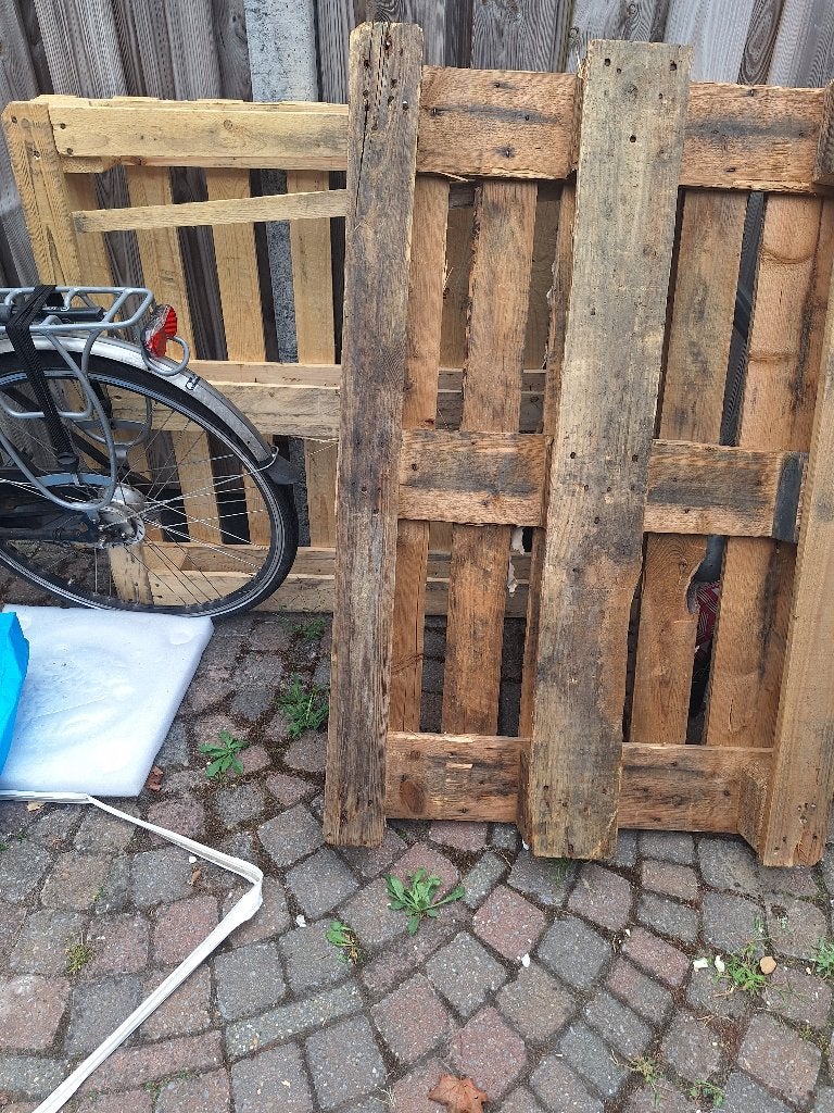 Gratis pallets, Ophalen, Gebruikt, Pallet, Minder dan 200 cm