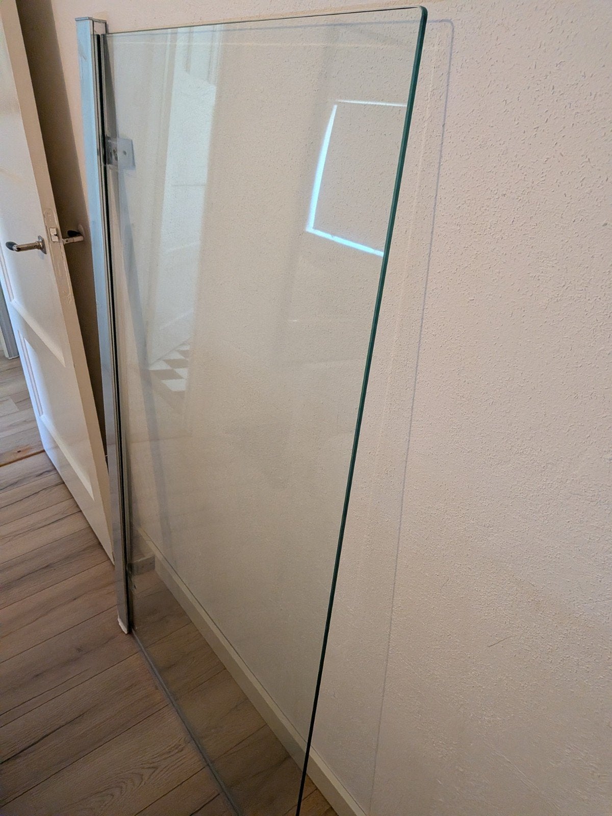 Bruynzeel douche badwand 83x150cm - Zwaar glas, Ophalen, Gebruikt