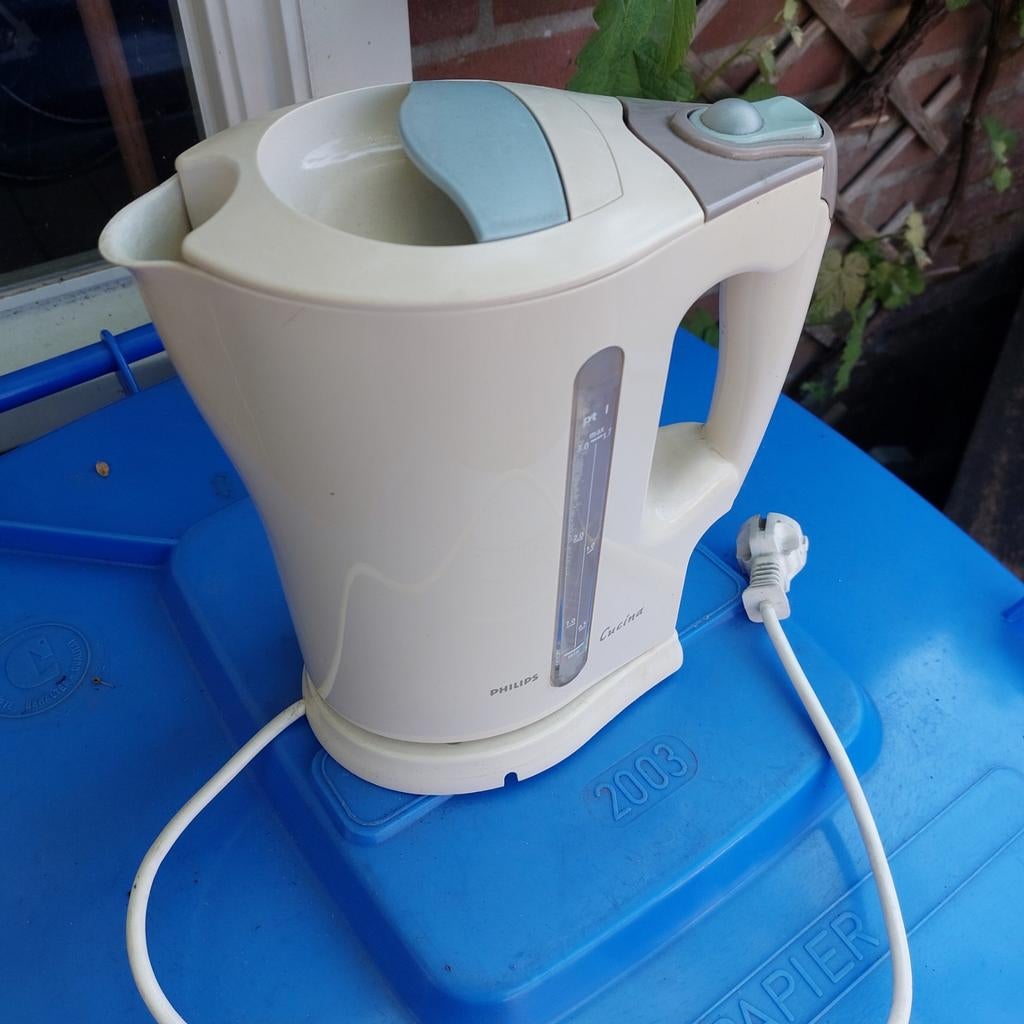 Philips Cucina waterkoker - Gebruikt, 1 tot 2 liter, Ophalen of Verzenden, Gebruikt