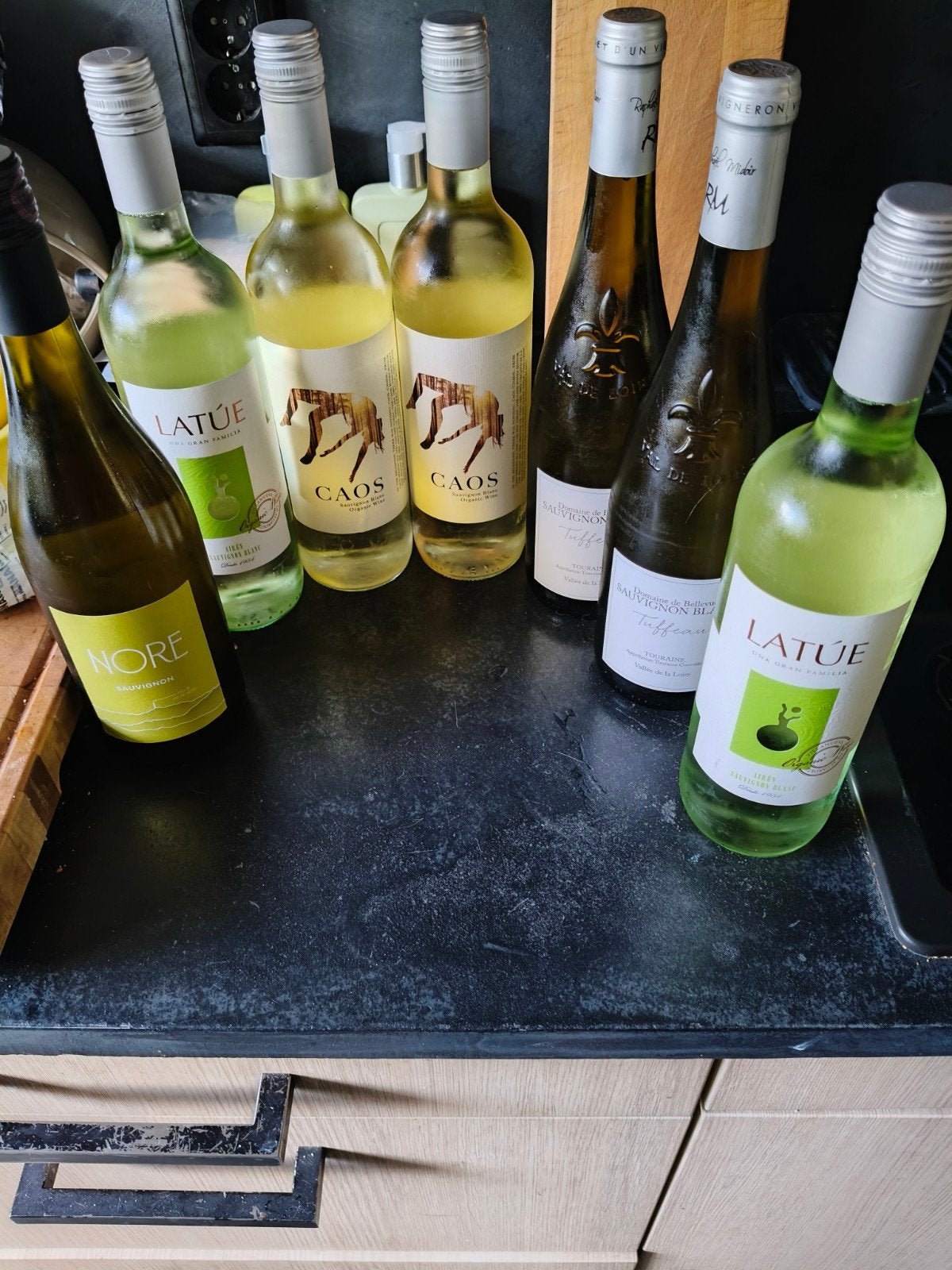 8 flessen sauvignon blanc, Verzamelen, Wijnen, Ophalen of Verzenden, Frankrijk, Witte wijn