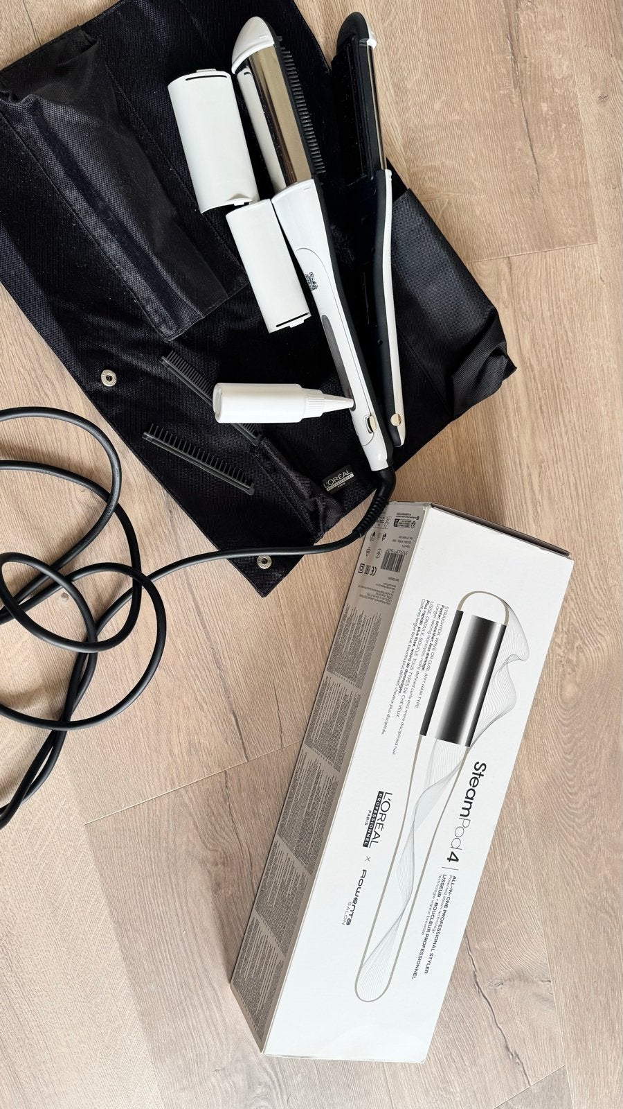 L'Oréal Steampod 4.0 Stijltang, Ophalen of Verzenden, Zo goed als nieuw, Haarverzorging