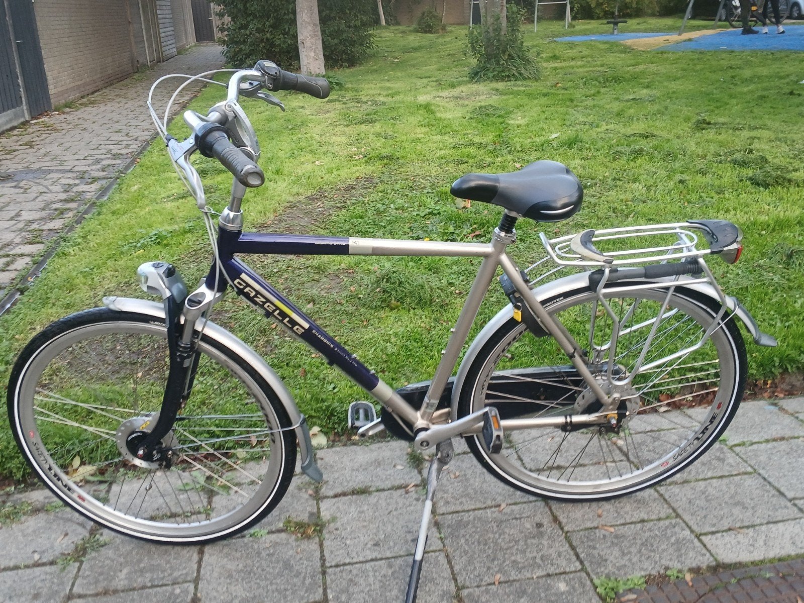 Gazelle Chamonix Damesfiets - 8 Versnellingen, Ophalen, Versnellingen, Zo goed als nieuw, 57 tot 61 cm