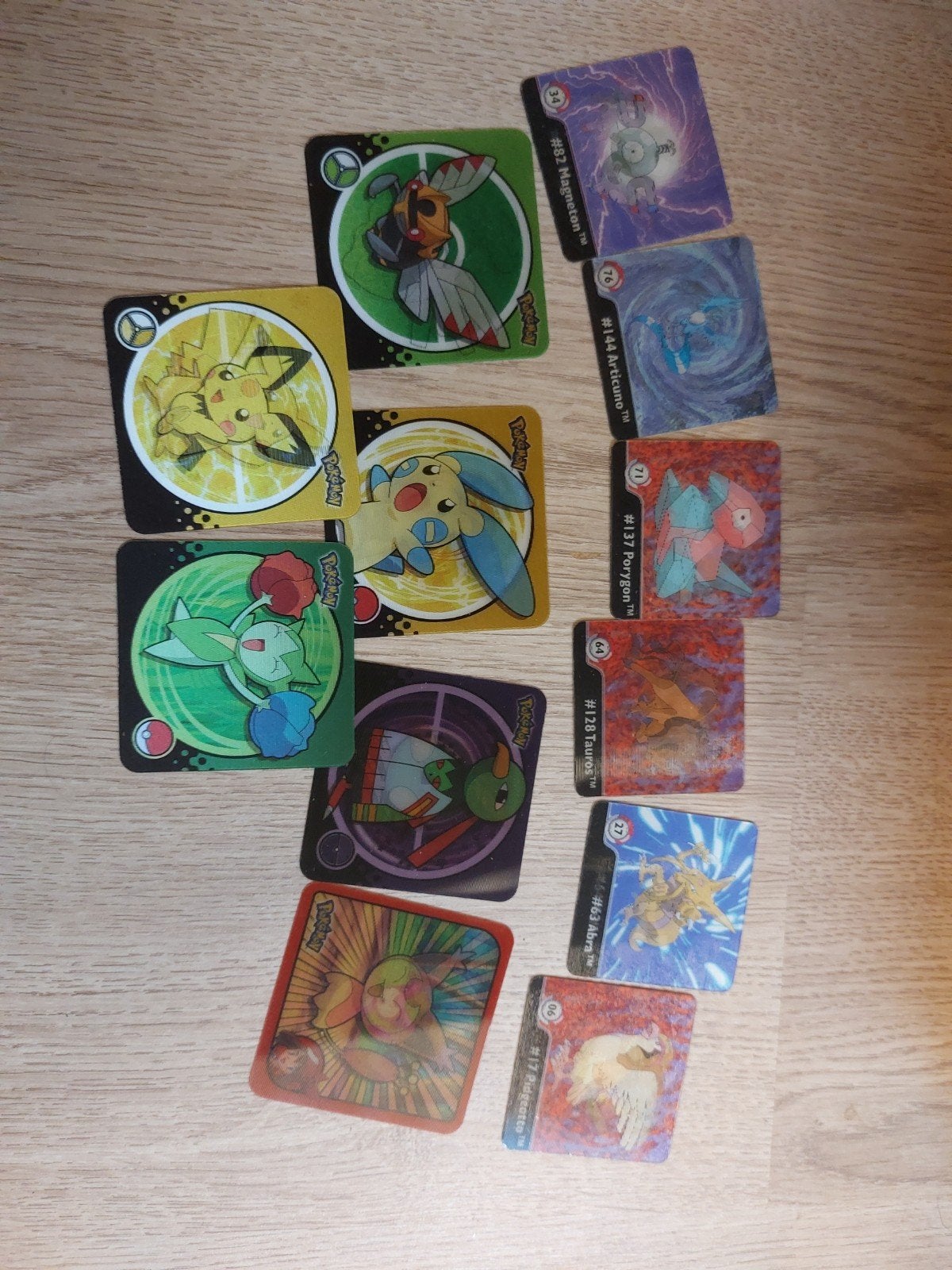Pokemon flix pix en artbox kaarten, Ophalen of Verzenden