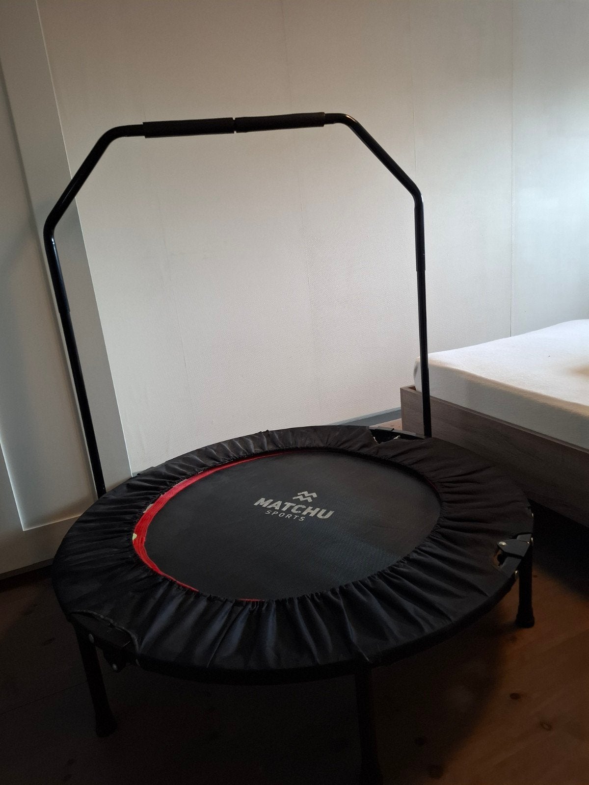 Opvouwbare fitness Trampoline 102cm, Sport en Fitness, Ophalen, Gebruikt