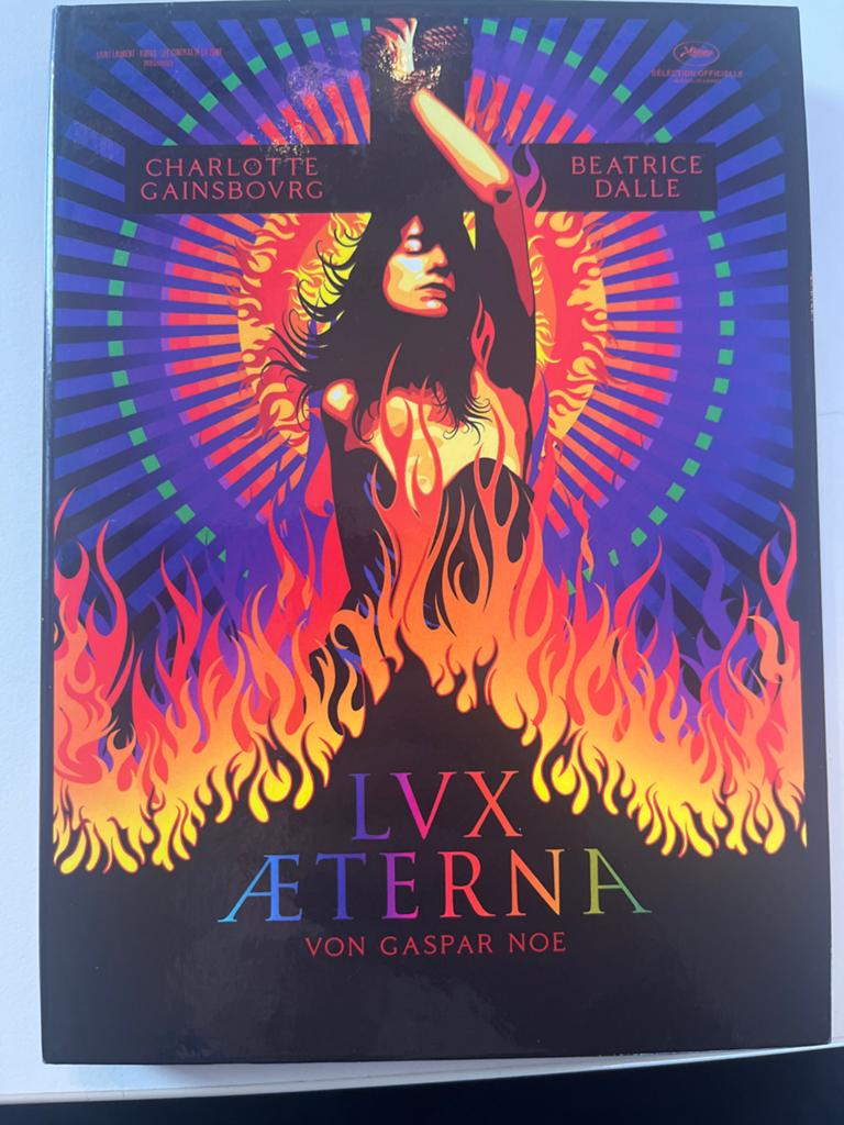 Lux Æterna DVD - Gaspar Noé - Charlotte Gainsbourg, Ophalen of Verzenden, Zo goed als nieuw, Overige genres
