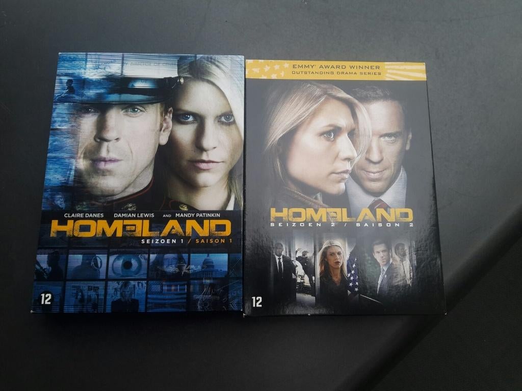 Homeland (seizoen 1 en 2), Cd's en Dvd's, Gebruikt, Boxset, Ophalen of Verzenden, Vanaf 12 jaar