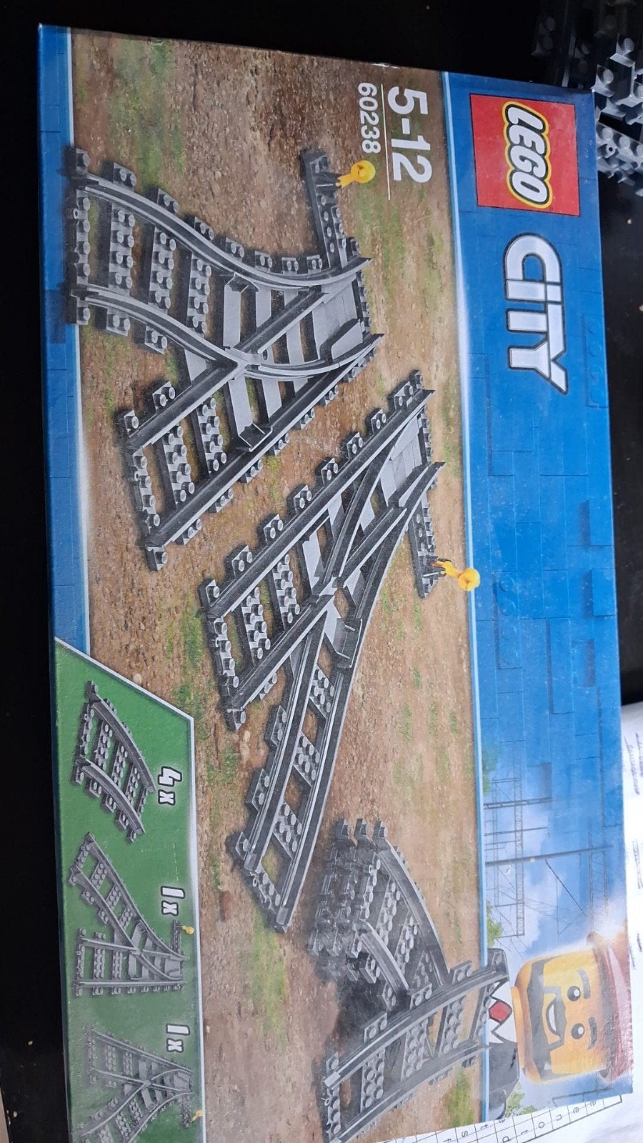 LEGO City Treinrails 60238 - Nieuw in Doos, Kinderen en Baby's, Speelgoed | Duplo en Lego, City, Verzenden, Lego, Accessoire