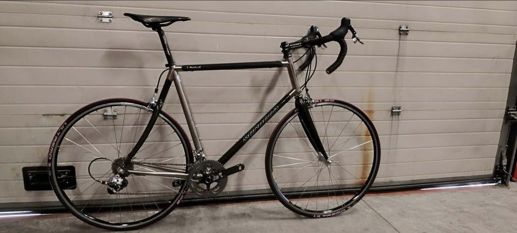 Serotta Nove Titan-Carbon Racefiets - 60cm - SRAM Red, 28 inch, 10 tot 15 versnellingen, Heren, Zo goed als nieuw