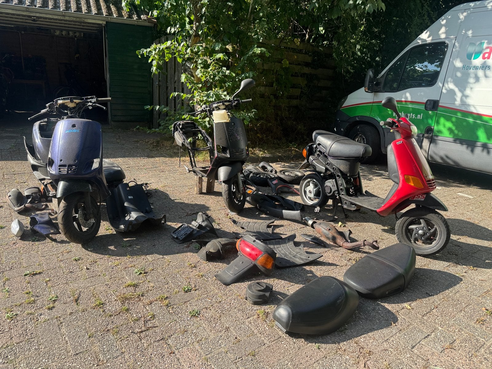 Zip type 3/sp /50-70-125cc onderdelen, Ophalen of Verzenden, Zo goed als nieuw, Benzine, Zip