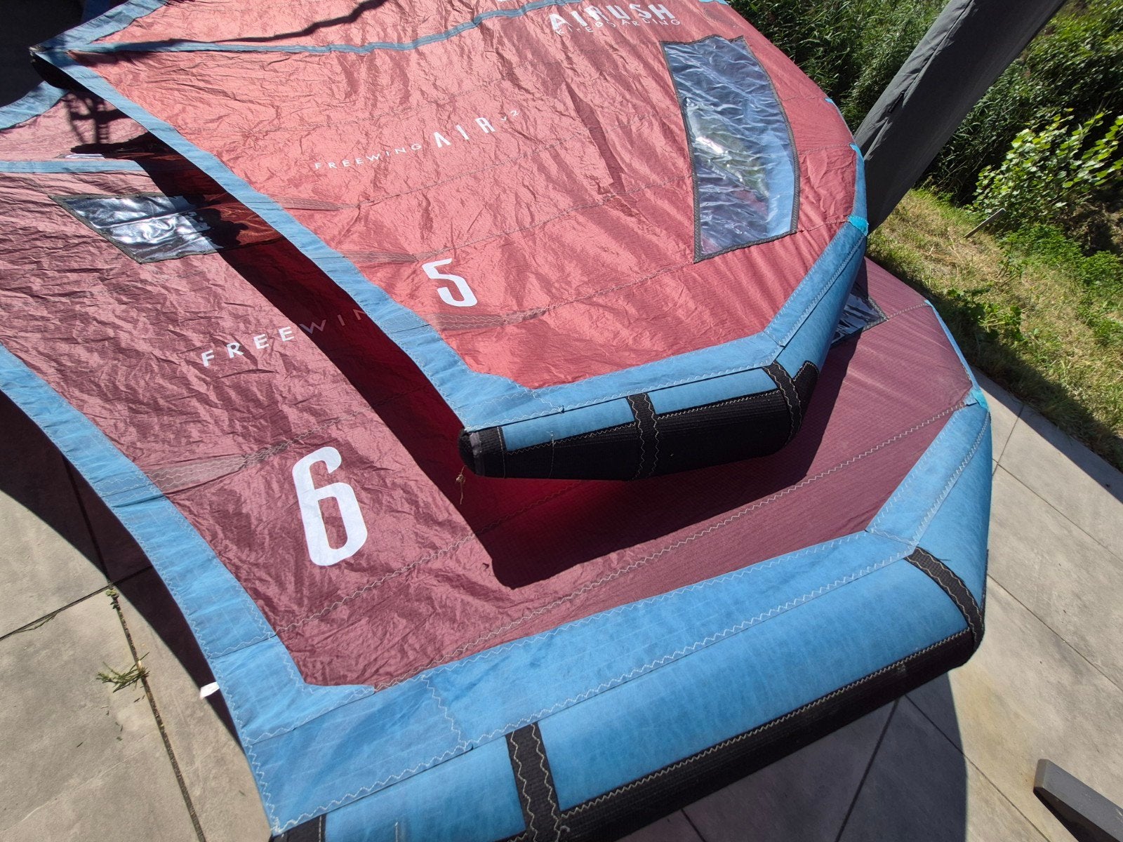 Starboard Airush V2 Wings 5M & 6M: Ideaal om te leren wingen, Ophalen, Gebruikt