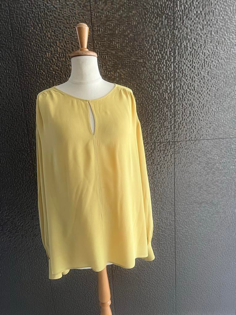Luisa Cerano blouse maat 42, Kleding | Dames, Ophalen of Verzenden, Zo goed als nieuw, Maat 42/44 (L), Geel
