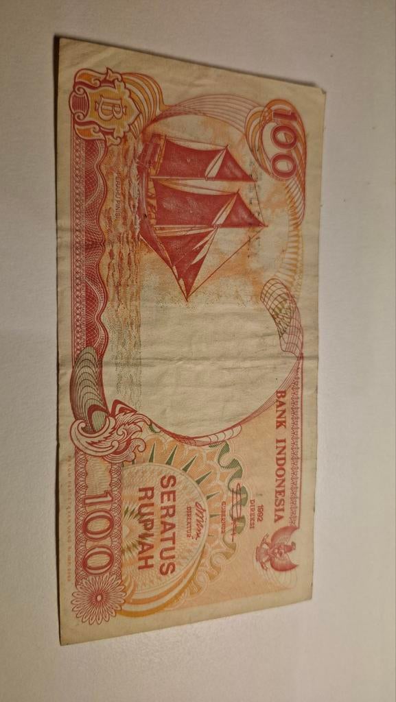 100 rupiah indonesia, Ophalen of Verzenden, Zuidoost-Azië
