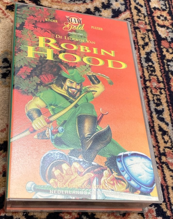 De Legende van Robin Hood VHS - Avontuurlijke Film, Avontuur, Alle leeftijden, Zo goed als nieuw, Film