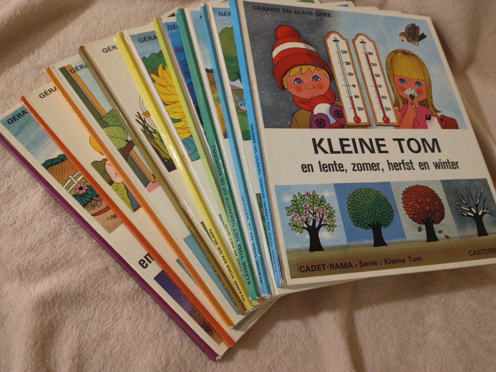 Kleine Tom serie - Gérard en Alain Grée, Boeken, Jongen of Meisje, Ophalen of Verzenden, Zo goed als nieuw, Voorleesboek