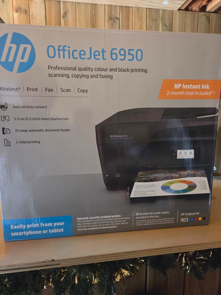 HP OfficeJet 6950 All-in-One Printer - Nieuw in doos, Computers en Software, Printers, Ophalen