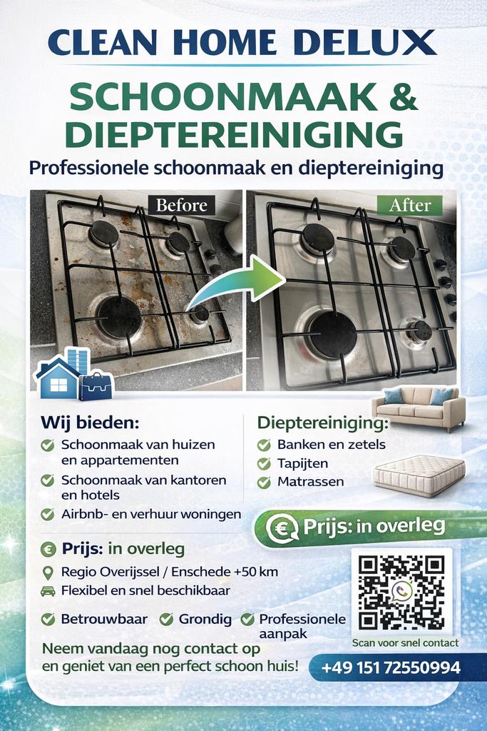 Professionele Schoonmaakster – Grondige Reiniging, Diensten en Vakmensen, Schoonmakers en Glazenwassers, Schoonmaken bedrijfsruimte