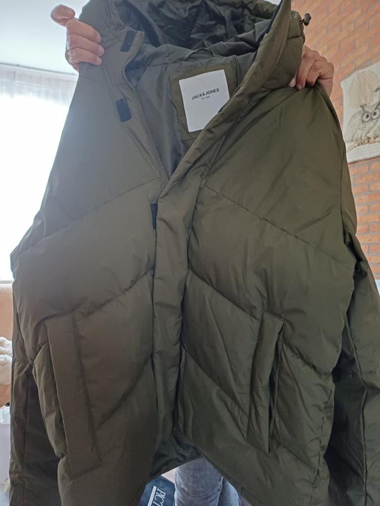 Jack & Jones Heren Winterjas - Maat XL, Kleding | Heren, Jassen | Winter, Maat 56/58 (XL), Ophalen of Verzenden, Zo goed als nieuw