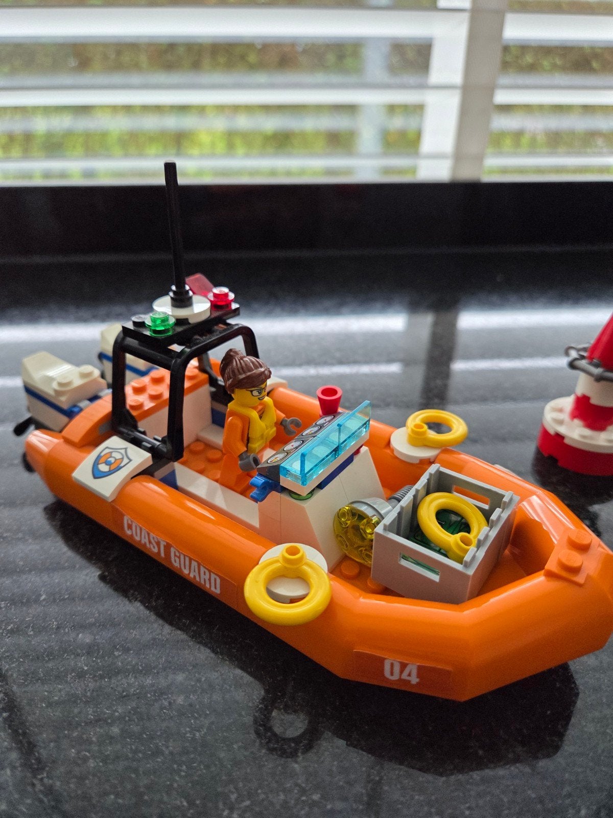 LEGO City Reddingsboot met boekje, Ophalen of Verzenden, Gebruikt