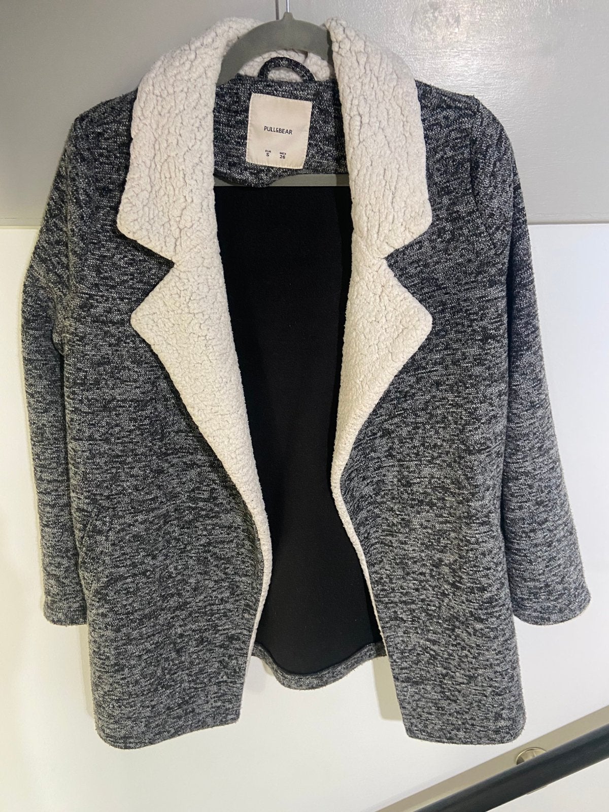 Pull & Bear antraciet gemêleerd damesvest maat S, Ophalen of Verzenden, Gedragen, Maat 36 (S), Meerkleurig