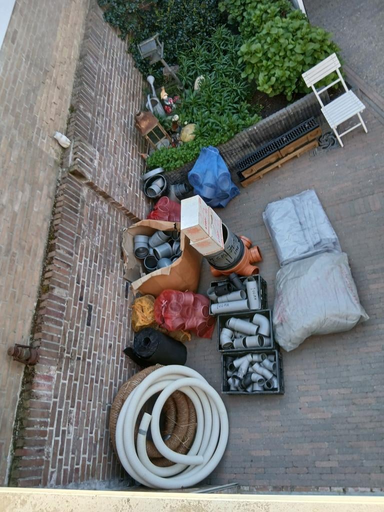 ZIE FOTO S BIEDING STOPT 29 APR...!!!!!!!, Doe-het-zelf en Verbouw, Ophalen, Pvc, Minder dan 2 meter, 80 mm of meer