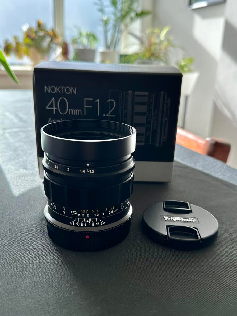 Voigtlander 40mm F1.2 Nikon Z, Audio, Tv en Foto, Fotografie | Lenzen en Objectieven, Ophalen of Verzenden, Zo goed als nieuw