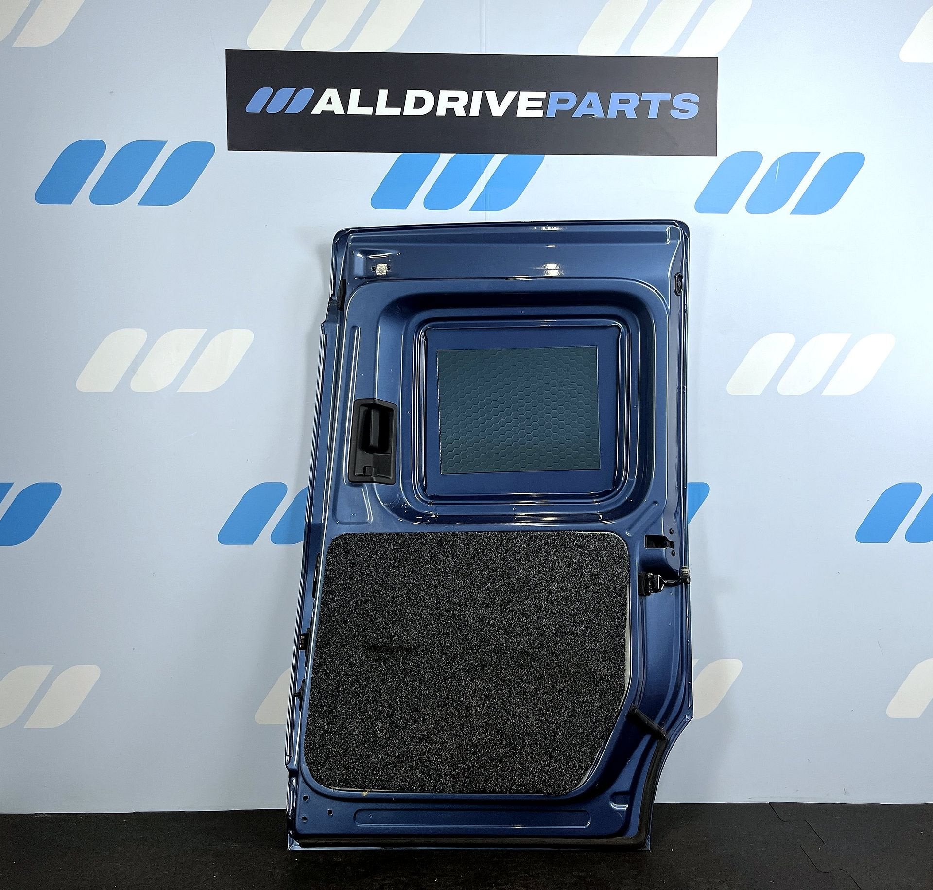 Schuifdeur rechts VW Caddy dicht blauw LR5T 2K5843108B, Auto-onderdelen, Gebruikt, -, Deur, -