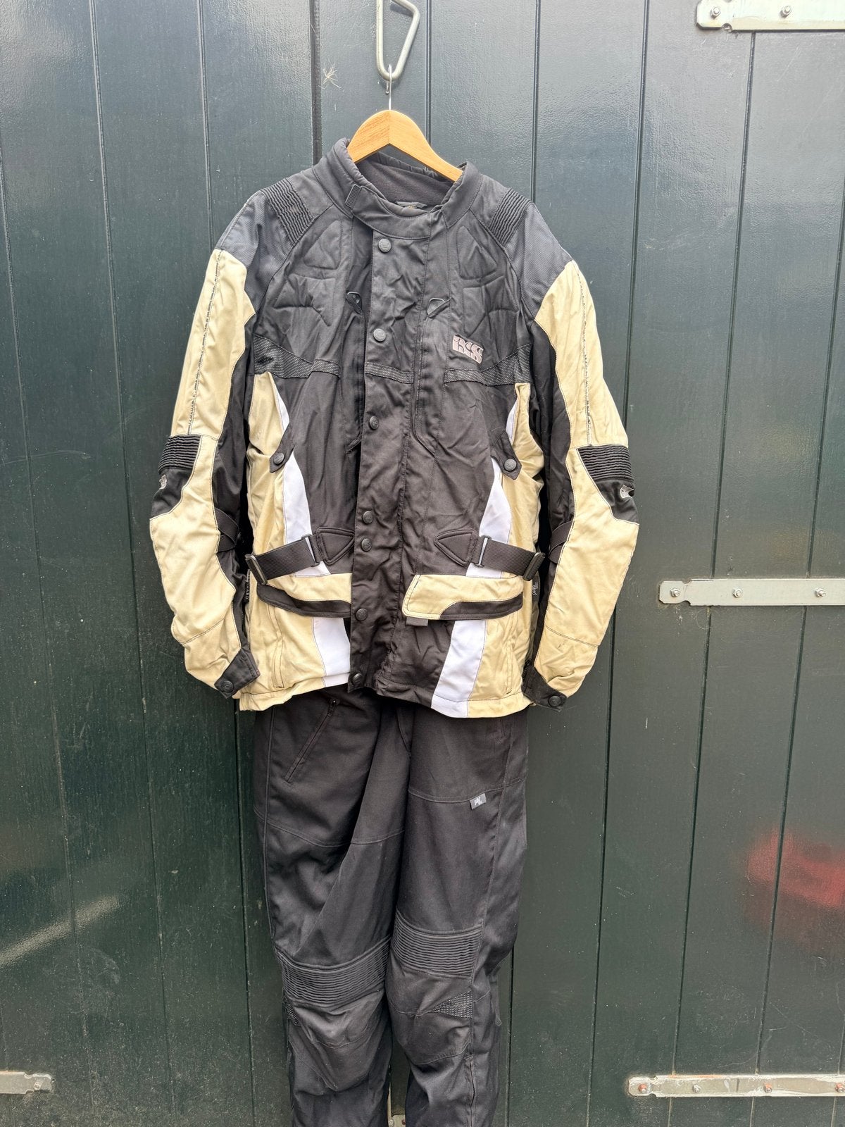 Motorpak textiel 2XL - Jas en broek, Motoren, Ophalen, Tweedehands, Heren, Jas | textiel