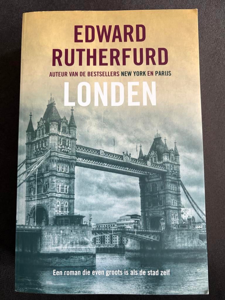 Londen - Edward Rutherfurd (Historische Roman), Boeken, Ophalen of Verzenden, Zo goed als nieuw, Europa overig