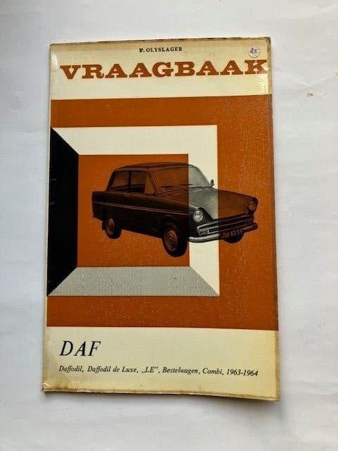 Vraagbaak voor DAF Daffodil, Luxe, Bestelwagen 1963-1964, Auto diversen, Handleidingen en Instructieboekjes, Ophalen of Verzenden