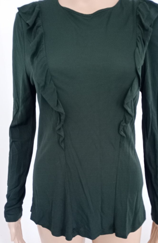 Kerst? top S donkergroen nieuw 1 euro!, Kleding | Dames, Maat 38/40 (M), Nieuw, Ophalen of Verzenden, Zonder mouw