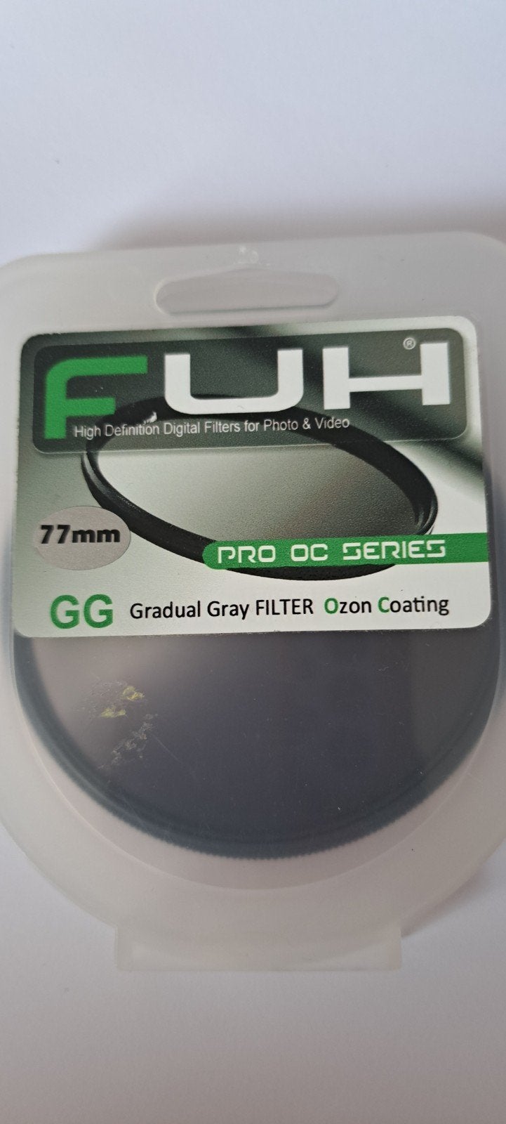 FUH Gradual Gray Filter ND4 77mm - Ozon Coating, Overige merken, Overige typen, Ophalen of Verzenden, Zo goed als nieuw