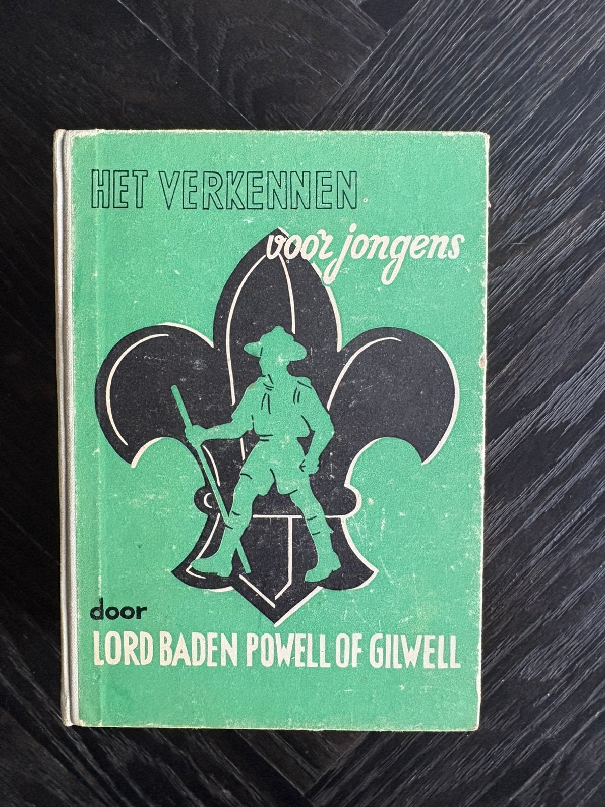 Dik oud scouting boek verkenners baden powell, Verzamelen, Scouting, Ophalen of Verzenden, Gebruikt, Boek of Tijdschrift