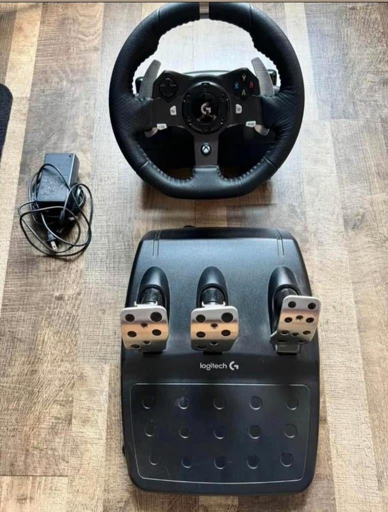 Logitech G920 Driving Force Racing Wheel voor Xbox/PC, Ophalen of Verzenden, Zo goed als nieuw, Stuurtje of Sportattribuut, Xbox Series S