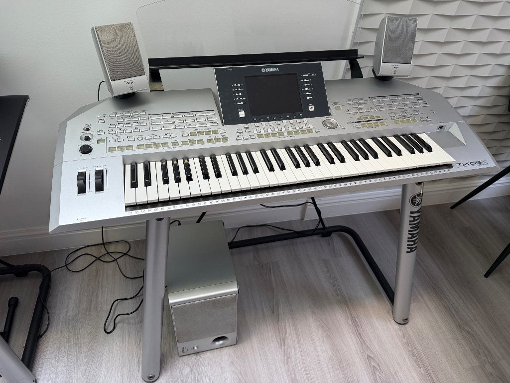 Yamaha tyros 2 xxl, Ophalen, Yamaha, Midi-aansluiting, 61 toetsen