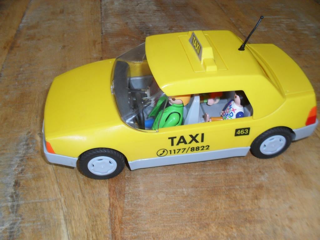 Playmobil taxi 3199 set no 45, Ophalen of Verzenden, Zo goed als nieuw, Los playmobil