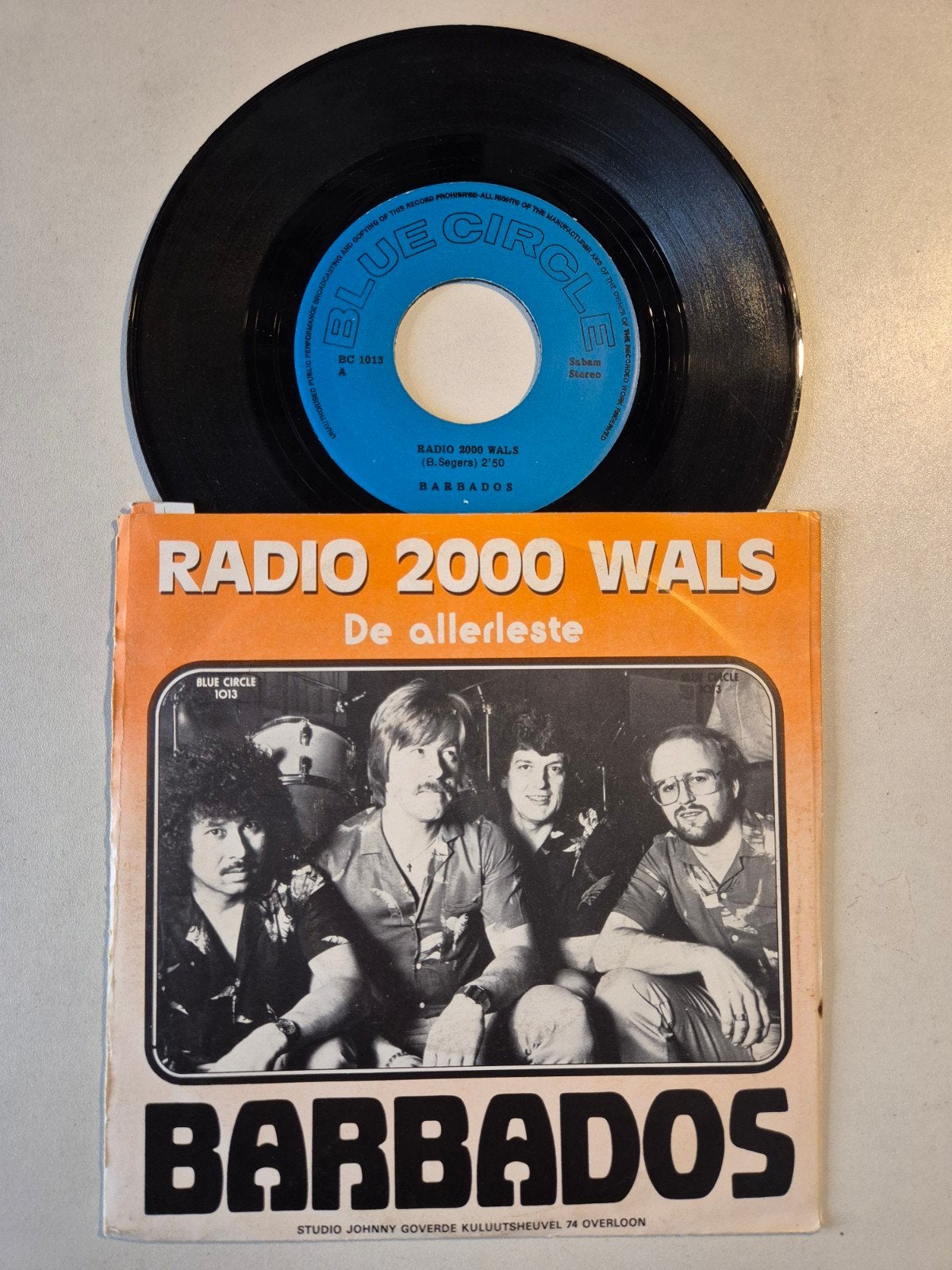 Barbados-Radio 2000 wals, Ophalen of Verzenden, Zo goed als nieuw, 7 inch, Levenslied of Smartlap