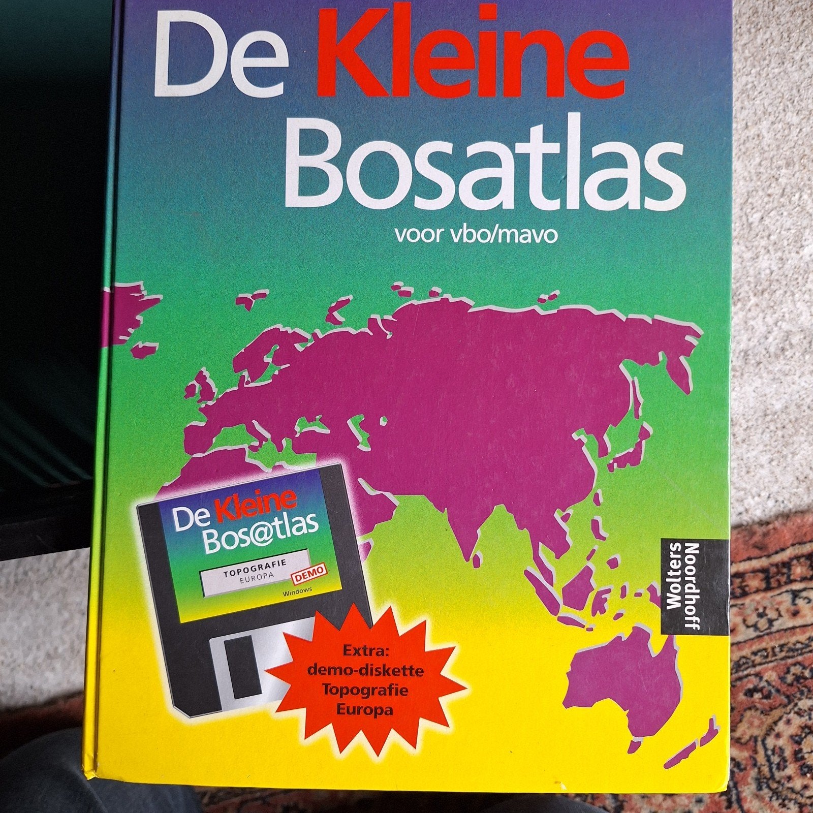 De Kleine Bosatlas voor vbo/mavo met diskette, Ophalen of Verzenden