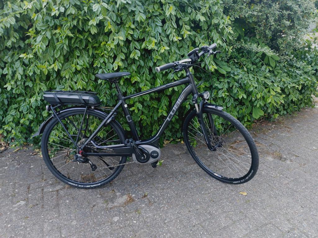 Elektrische Herenfiets Cube Town Hybrid 54 cm | 2700km!, Ophalen, Gebruikt, 51 tot 55 cm, Cube