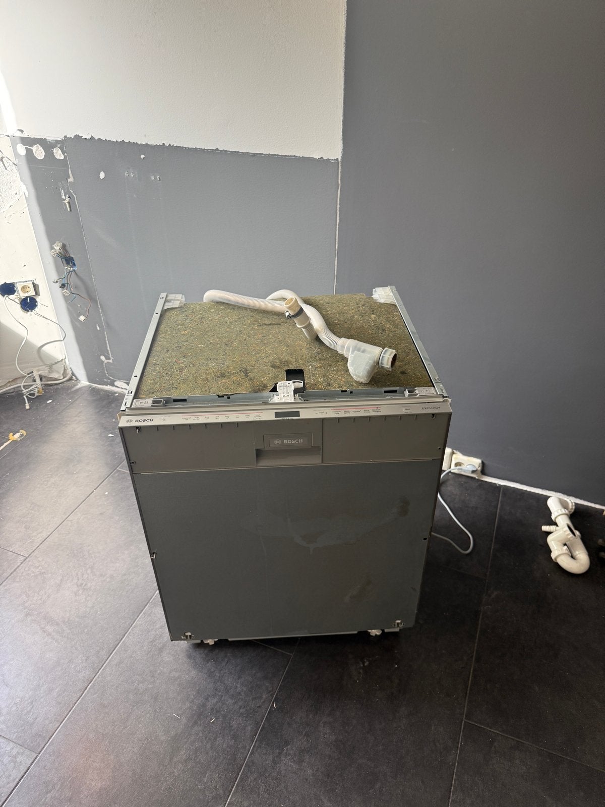 Bosch SMV68IX01N/51 Inbouw Vaatwasser - Zeolith Droog, Ophalen, Gebruikt, 60 cm of meer, Energieklasse A of zuiniger