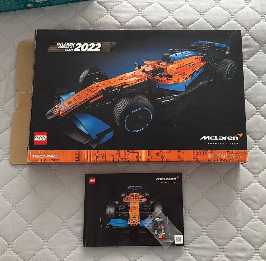 Lego Technic 42141 McLaren Formule 1, Ophalen, Compleet, Lego, Zo goed als nieuw